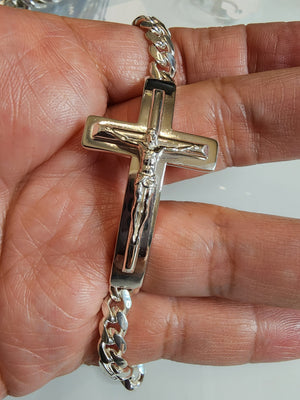 Crucifix bracelet