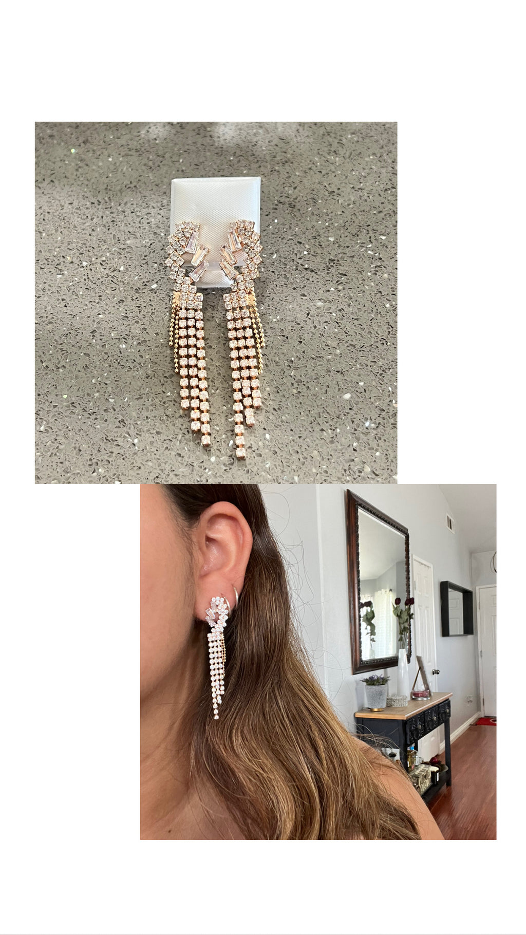 Rhinestone Earrings