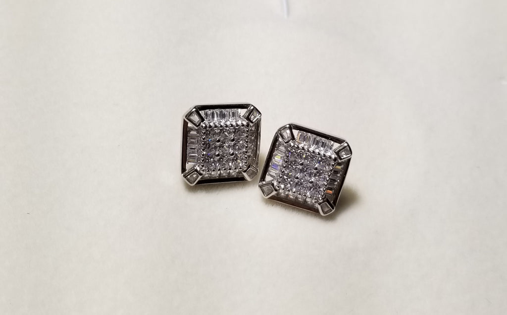 Square earrings