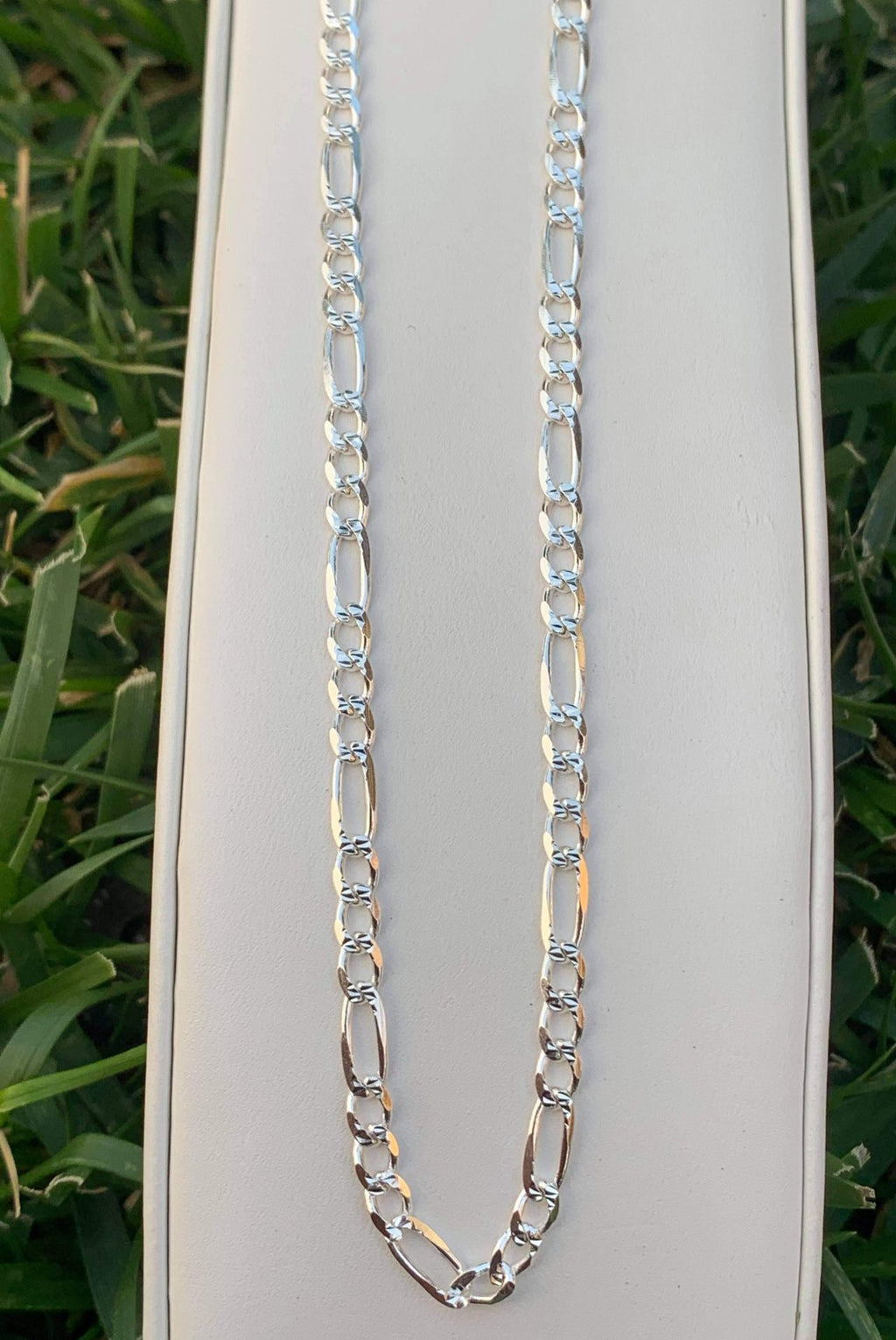 Figaro Diamond Cut Chain