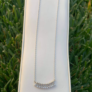 Hanging Diamonds Necklace